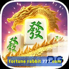 fortune rabbit 777.com